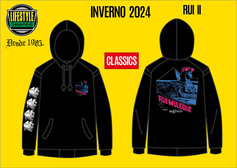 Blusa Moletom Capuz Model Rui Muleque Stage II