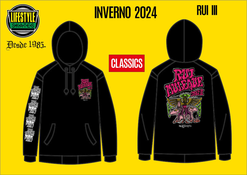 Blusa Moletom Capuz Model Rui Muleque Stage III