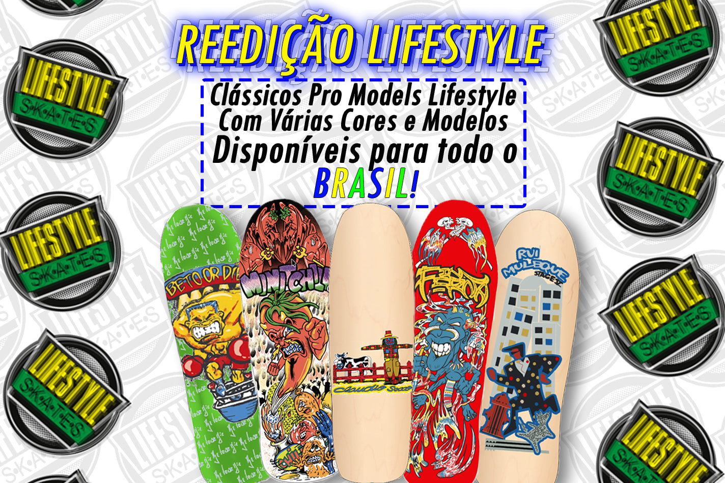 Skate Life Style 79 X 20 - Comprar em Loja Ponto Real